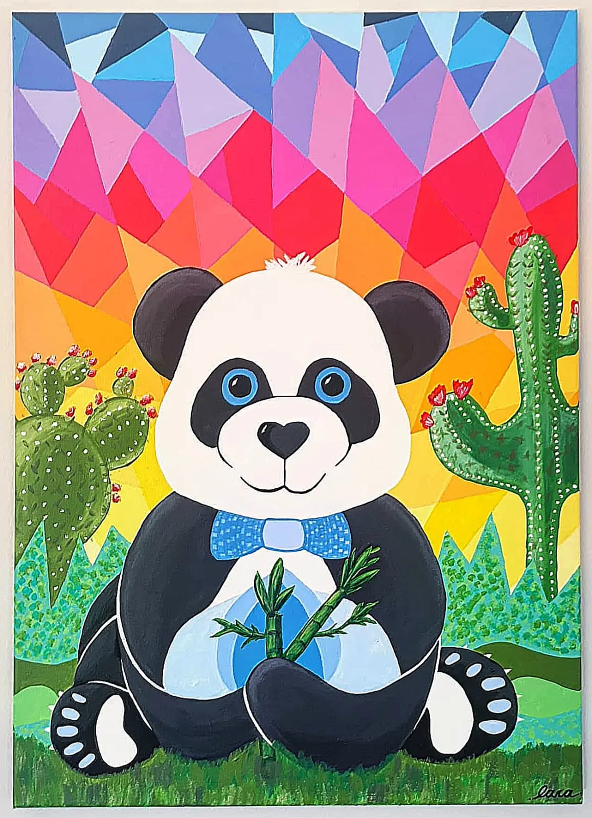 Panda, a children's artwork by Lara Melachrinou